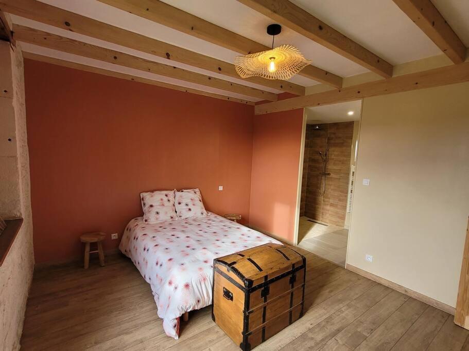 Maison Poitevine 9/10 Personnes Chaunay Exterior foto